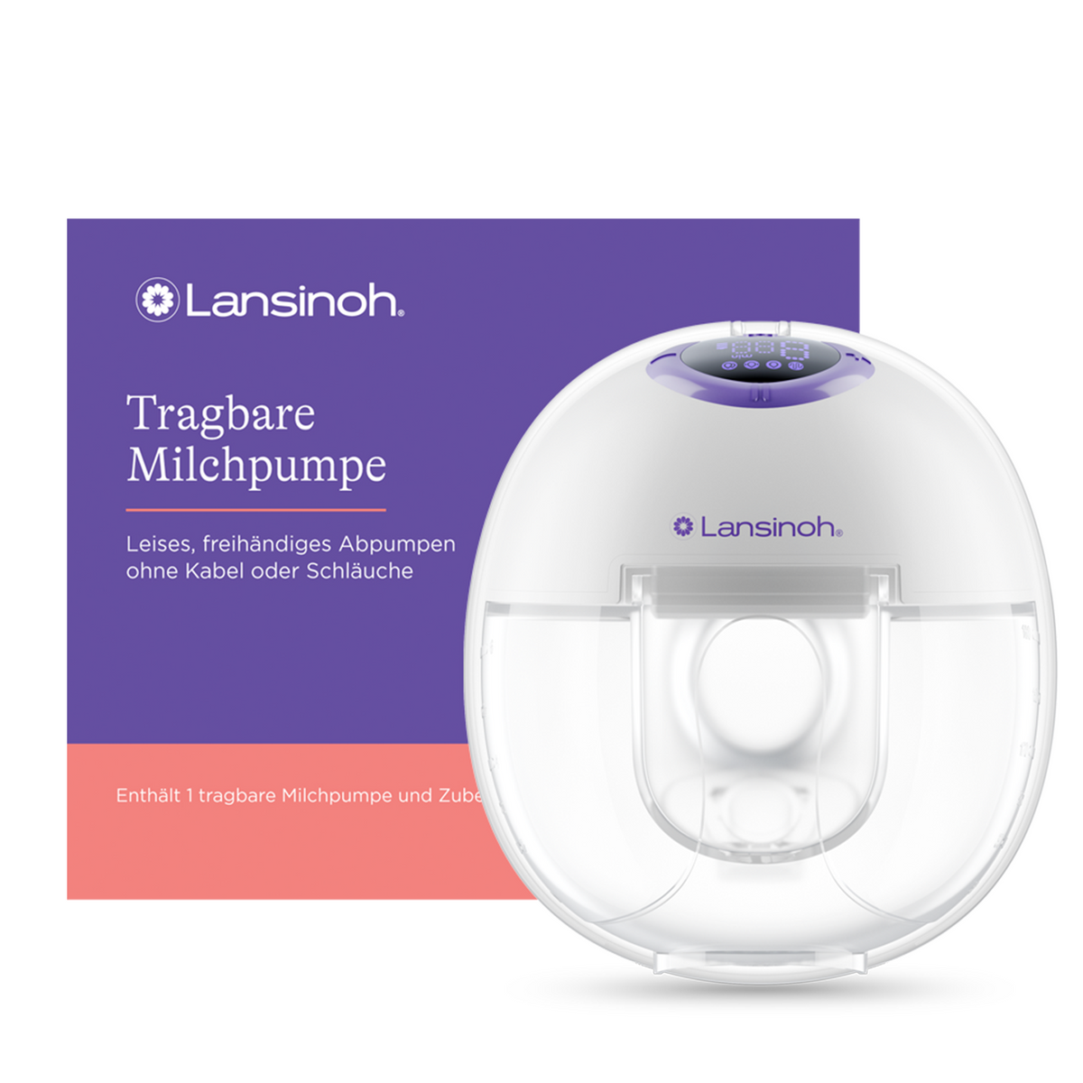 Tragbare Milchpumpe