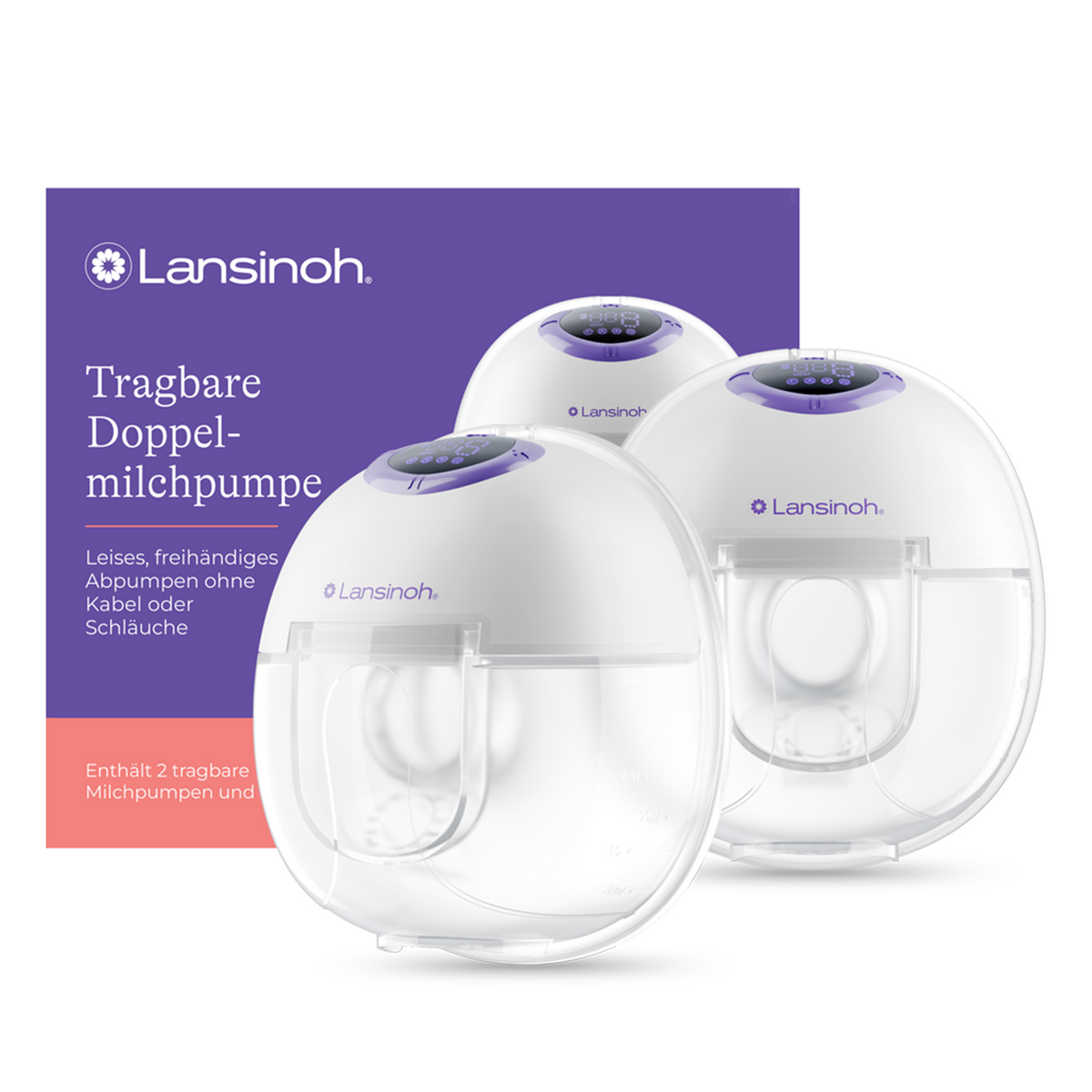 Tragbare Milchpumpe